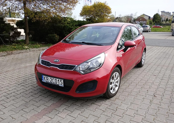 Kia Rio cena 17300 przebieg: 112500, rok produkcji 2014 z Kraków małe 154